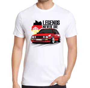 Legends Never Die Volkswagen Mk2 Tee